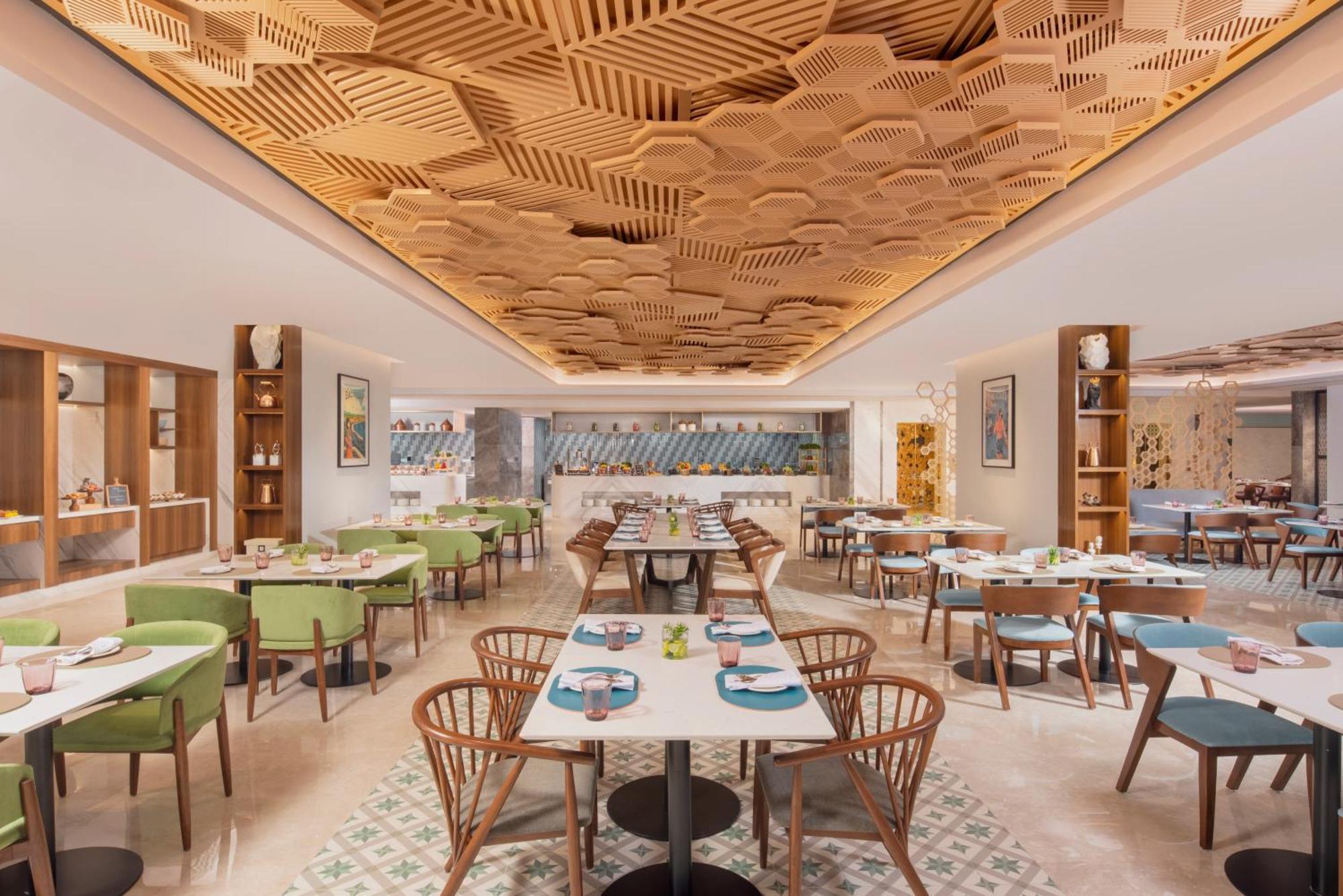 Novotel Mumbai International Airport Exterior foto The restaurant