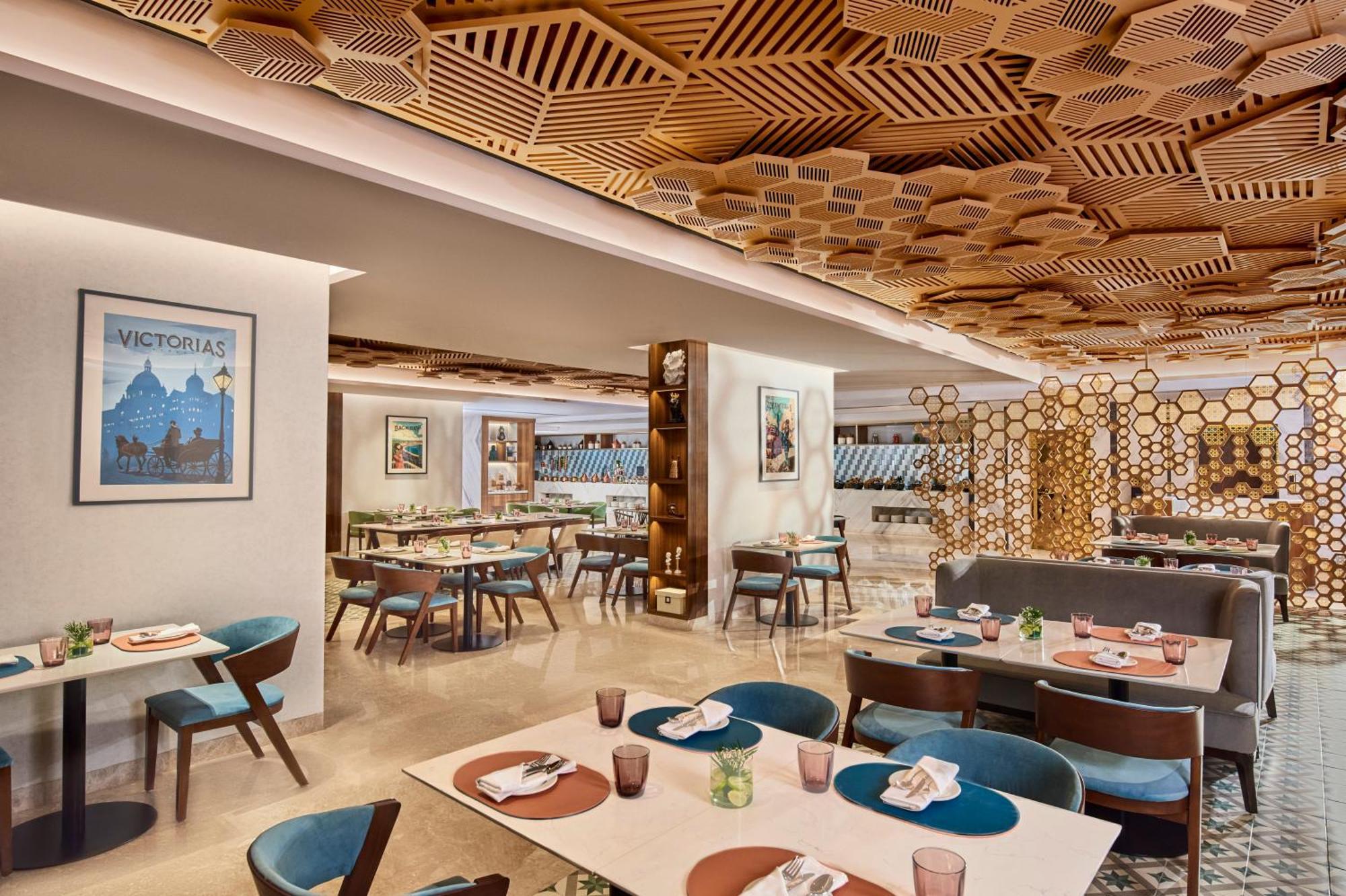 Novotel Mumbai International Airport Exterior foto The restaurant